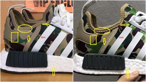 adidas nmd r1 bape real vs fake reddit|how to identify nmd shoes.